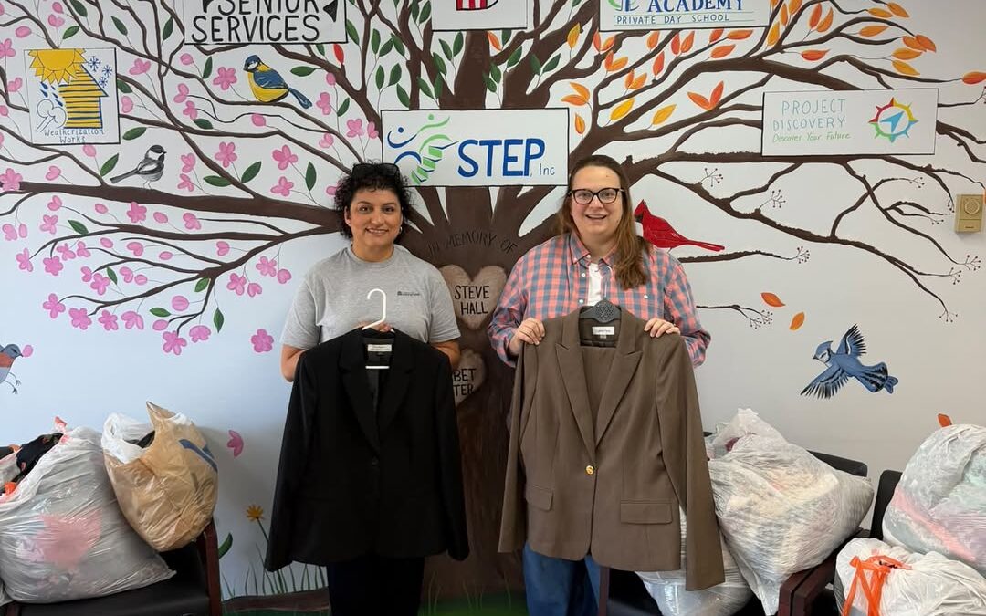 Women in the Workplace ERG and Warfighter Systems Support STEP’s Clothing Closet